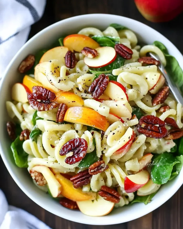 Autumn Apple Pasta Salad