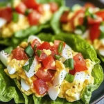 BLT Egg Salad Lettuce Wraps