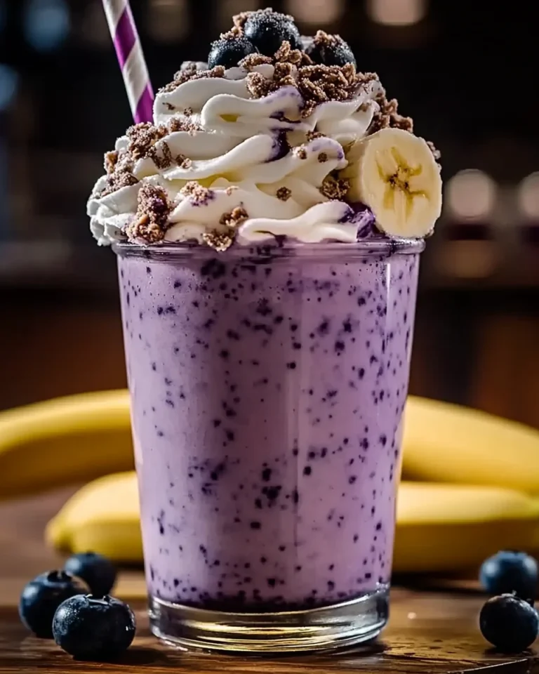 Banana Blueberry Frappuccino Whip