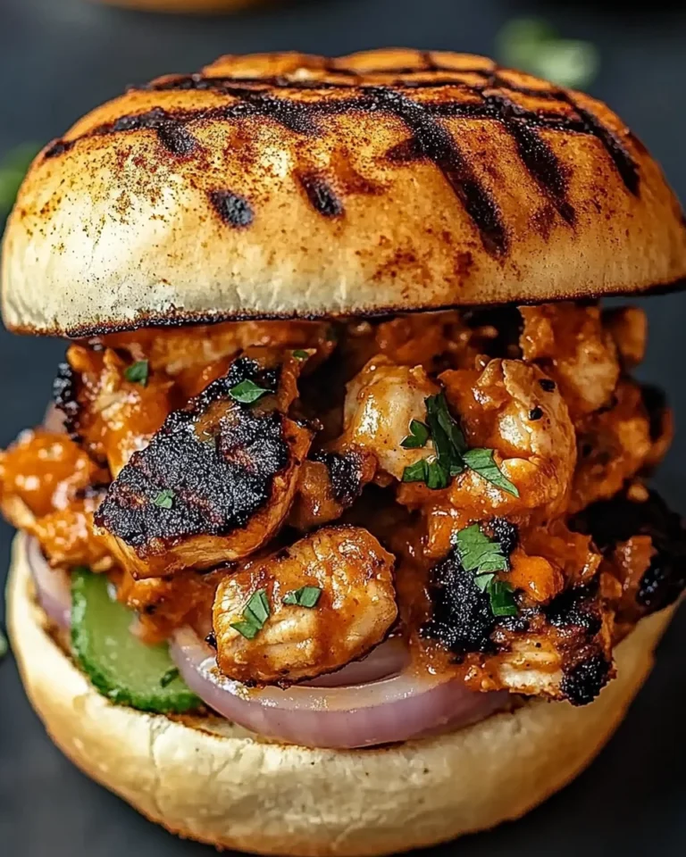 Cajun Chicken Sloppy Joes