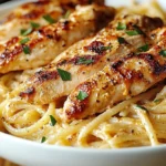 Cajun Chicken and Pasta Dish