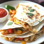 Chicken Fajita Quesadillas