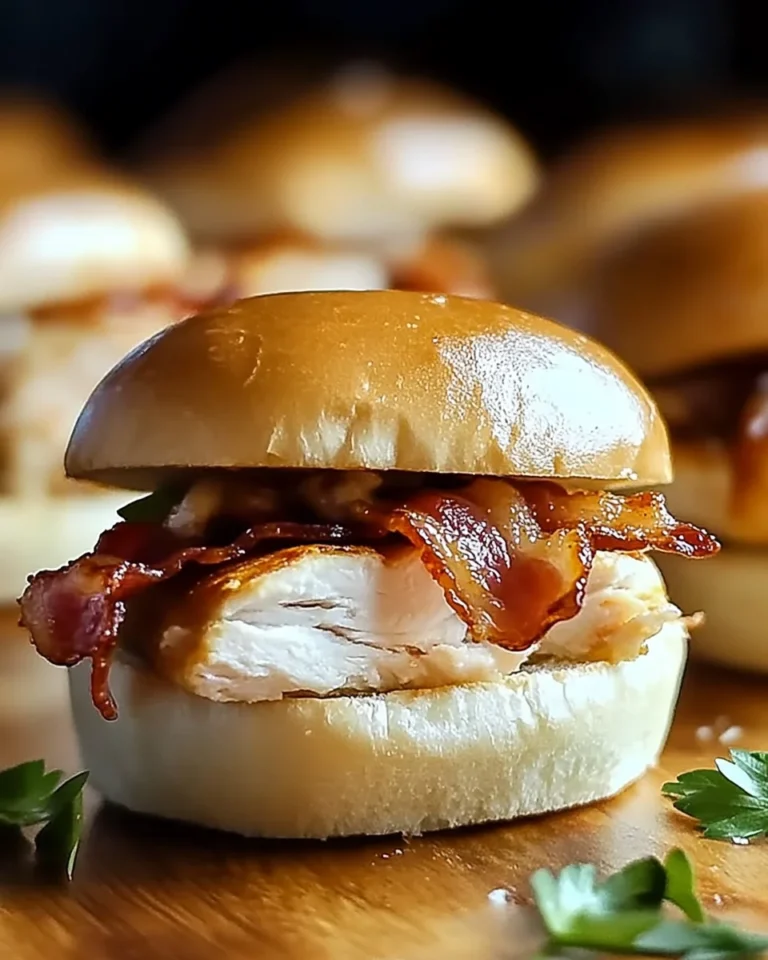 Chicken Turkey Turkey Bacon Ranch Sliders