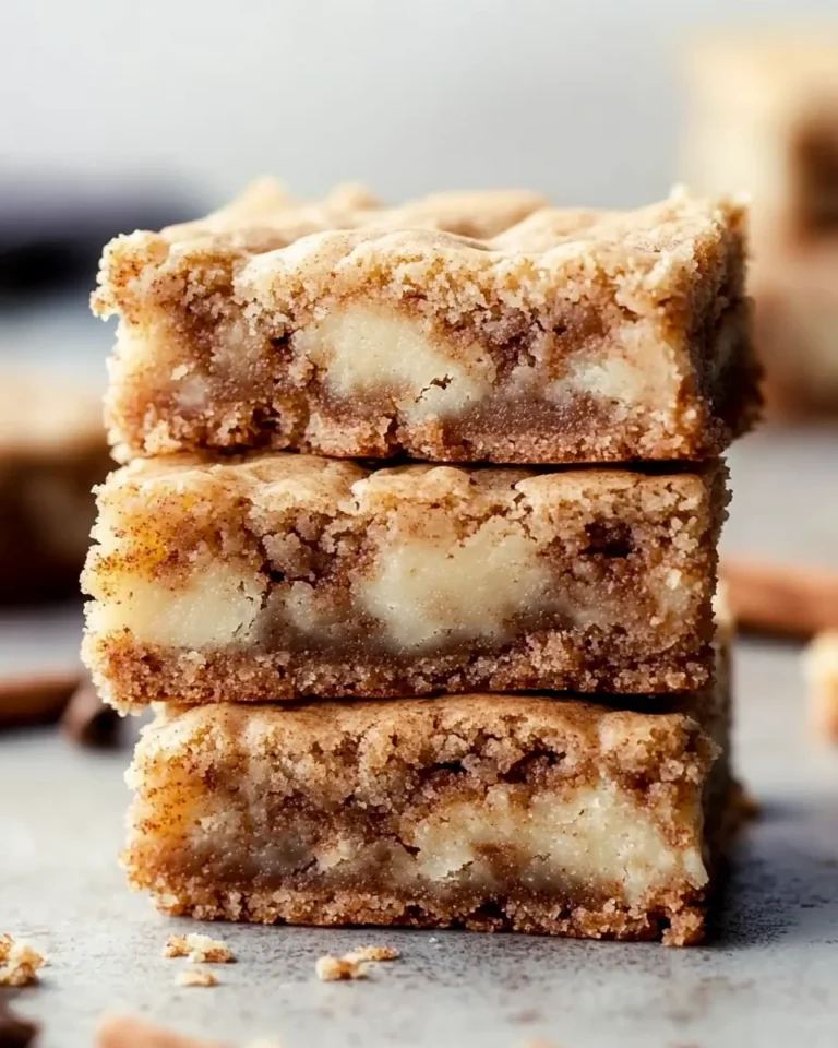 Cinnamon Blondies