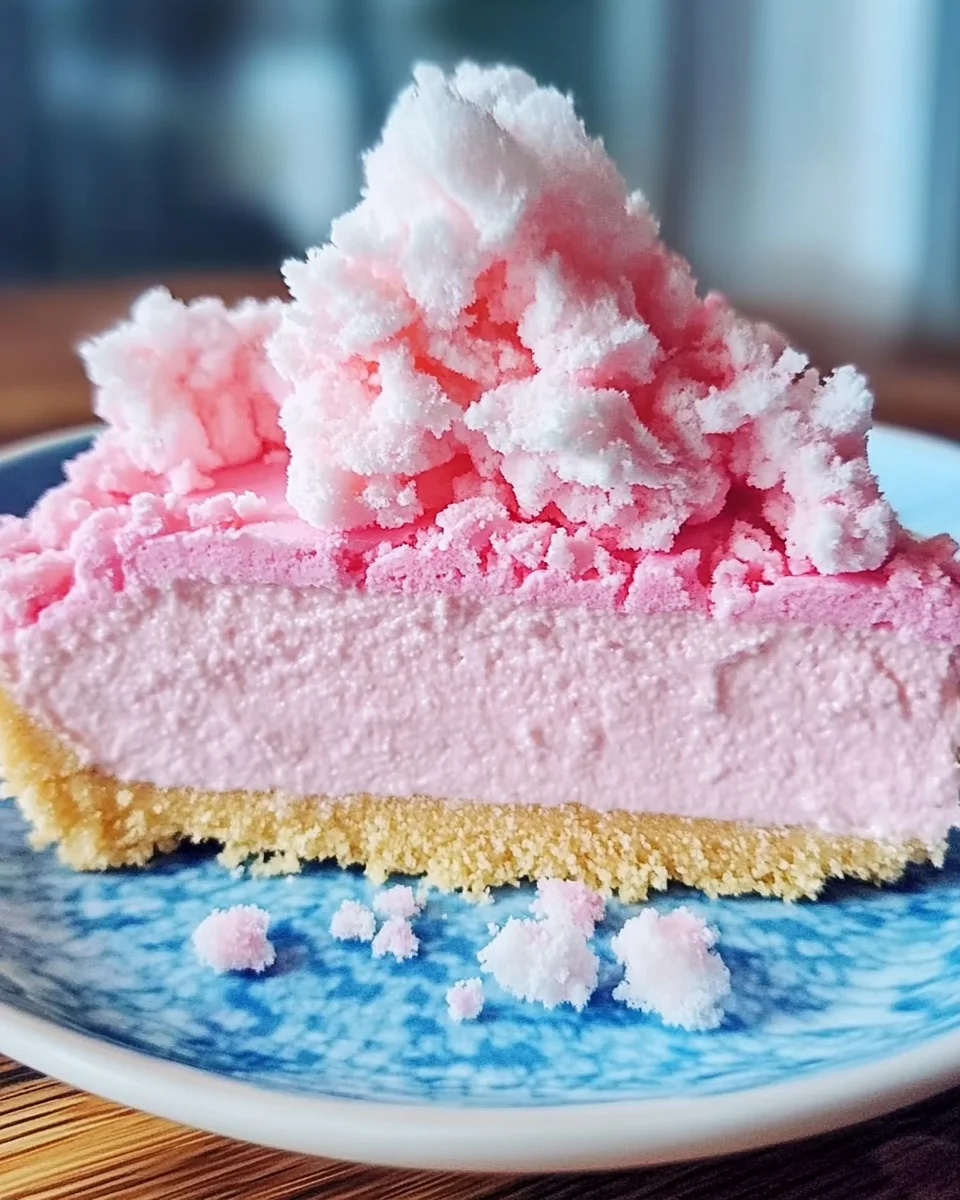 Cotton Candy Cheesecake