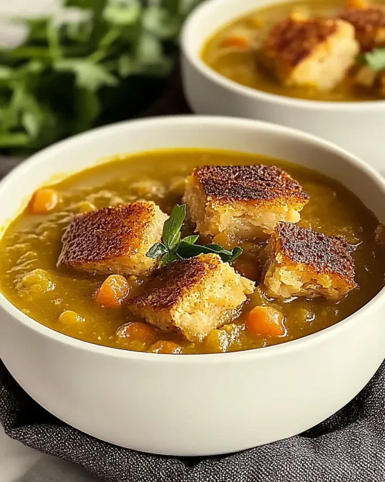 Cozy Split Pea Soup