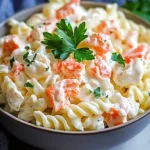 Creamy Imitation Crab Pasta Salad