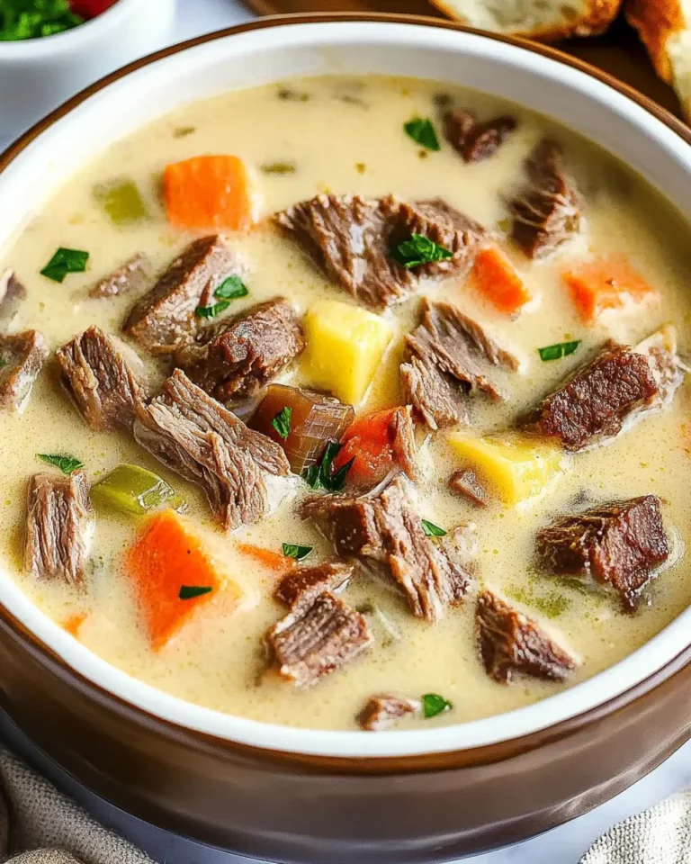 Creamy Philly Cheesesteak Soup