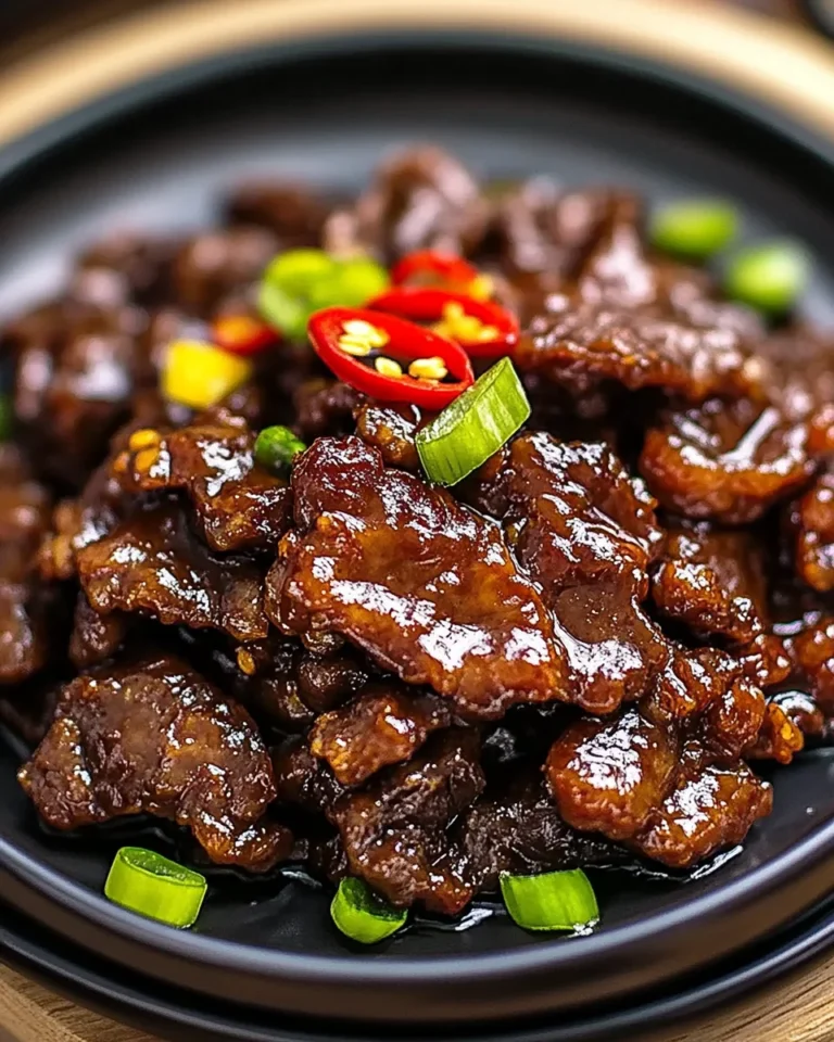 Crispy Chilli Beef
