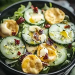 Crunchy Cucumber Cheese Snack