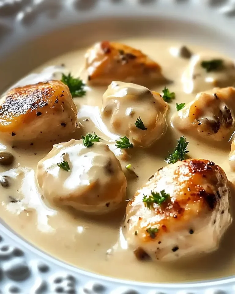 Dijon Chicken Creamy Sauce