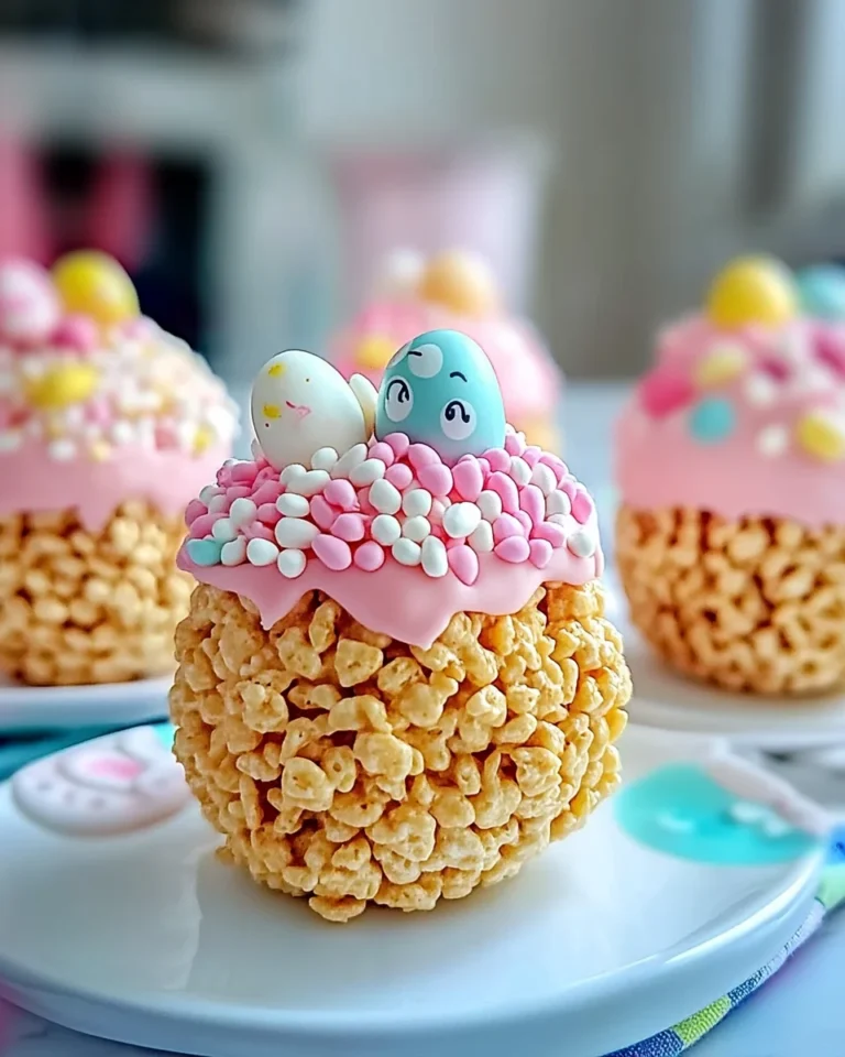 Easter Rice Krispies Eggs