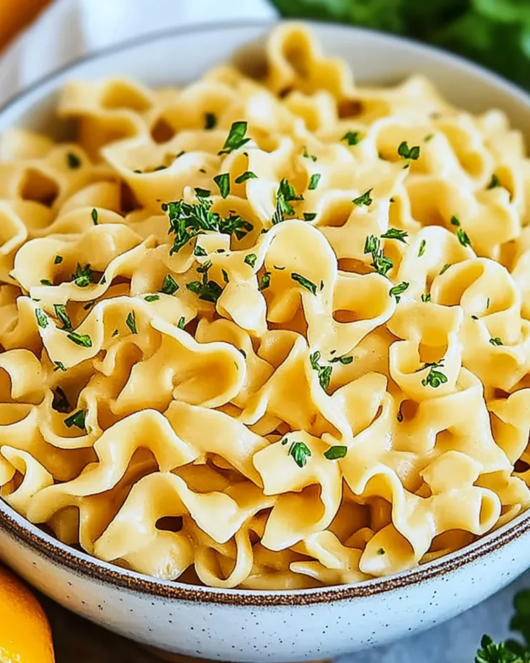 Easy Cafeteria Noodles Recipe
