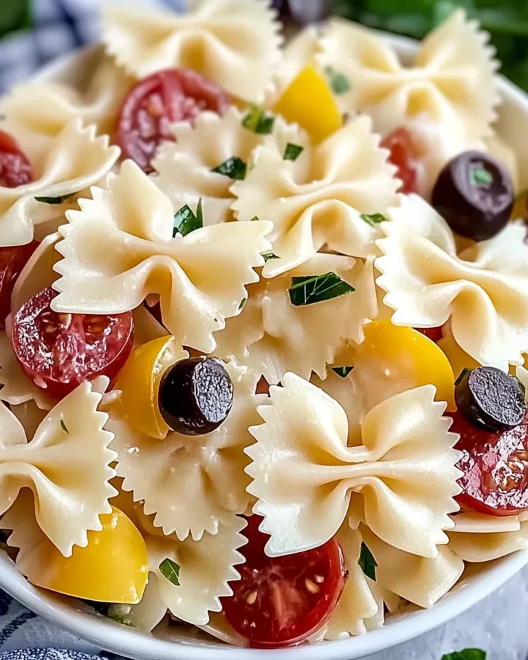 Easy Italian Bow Tie Pasta