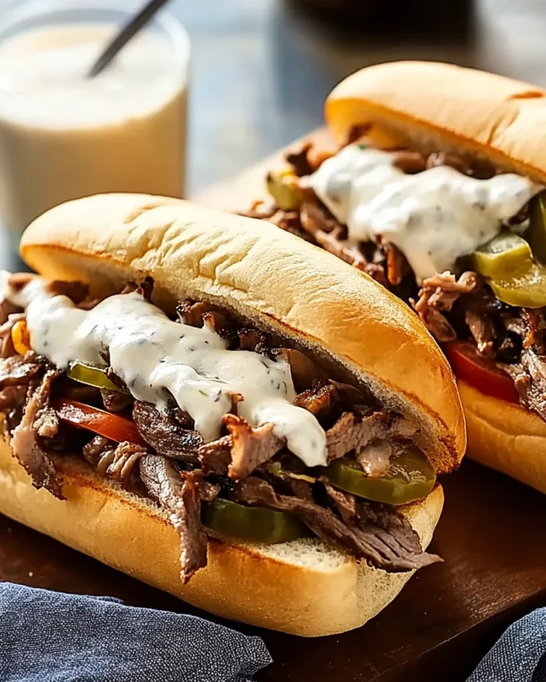 Easy Philly Cheesesteak Sandwiches