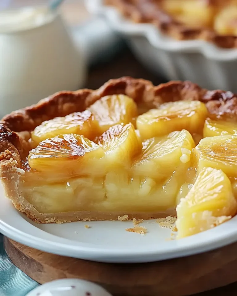 Fluffy Easter Pineapple Pie
