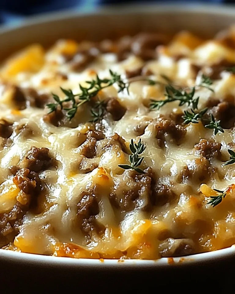 French Onion Ground Beef