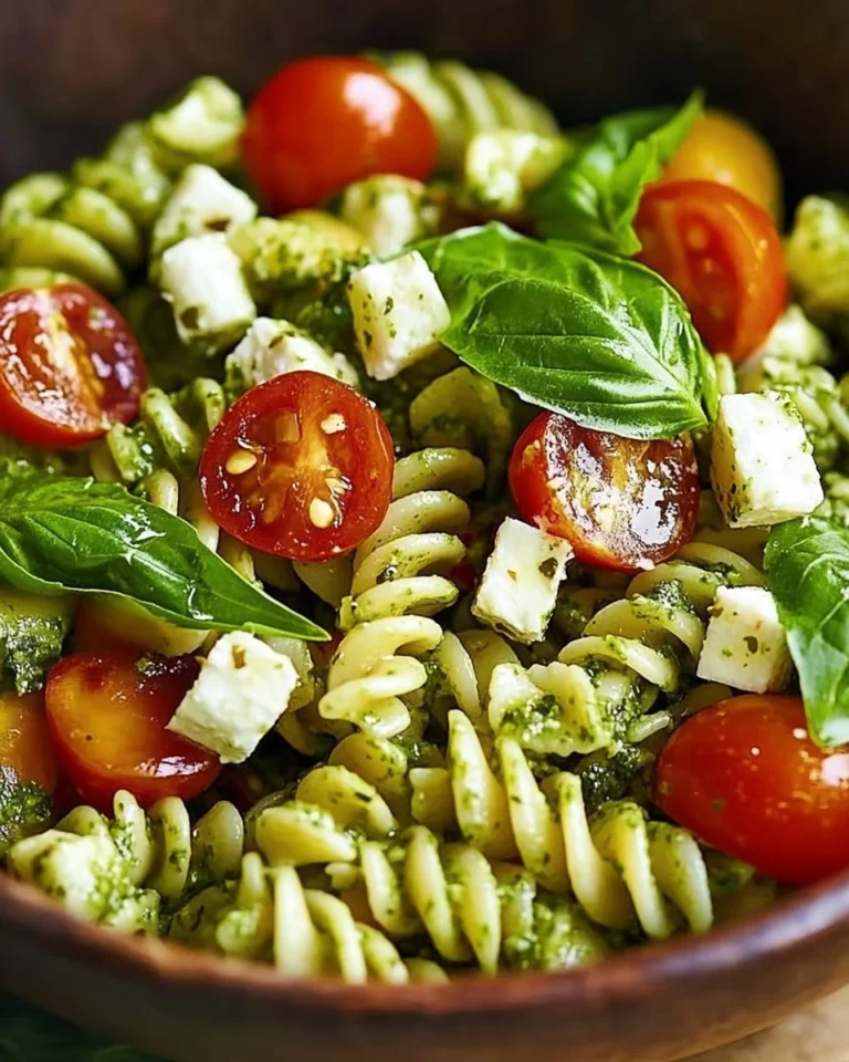 Fresh Pesto Pasta Salad