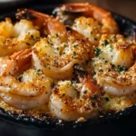 Garlic Parmesan Baked Shrimp