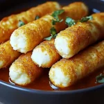 Golden Crunch Mozzarella Sticks