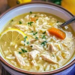 Greek Lemon Chicken Soup