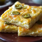 Green Chile Cheese Squares
