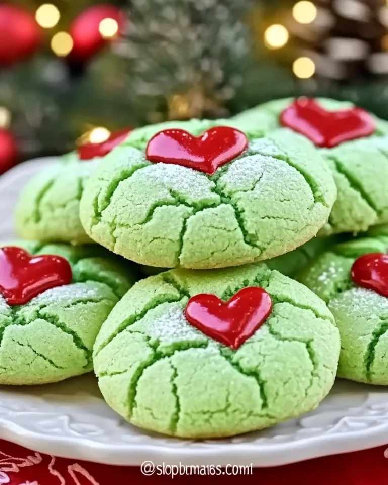 Holiday Cookies, Grinch Cookies