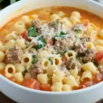 Italian Creamy Sausage Soup
