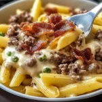 Loaded Turkey Turkey Bacon Cheeseburger Pasta
