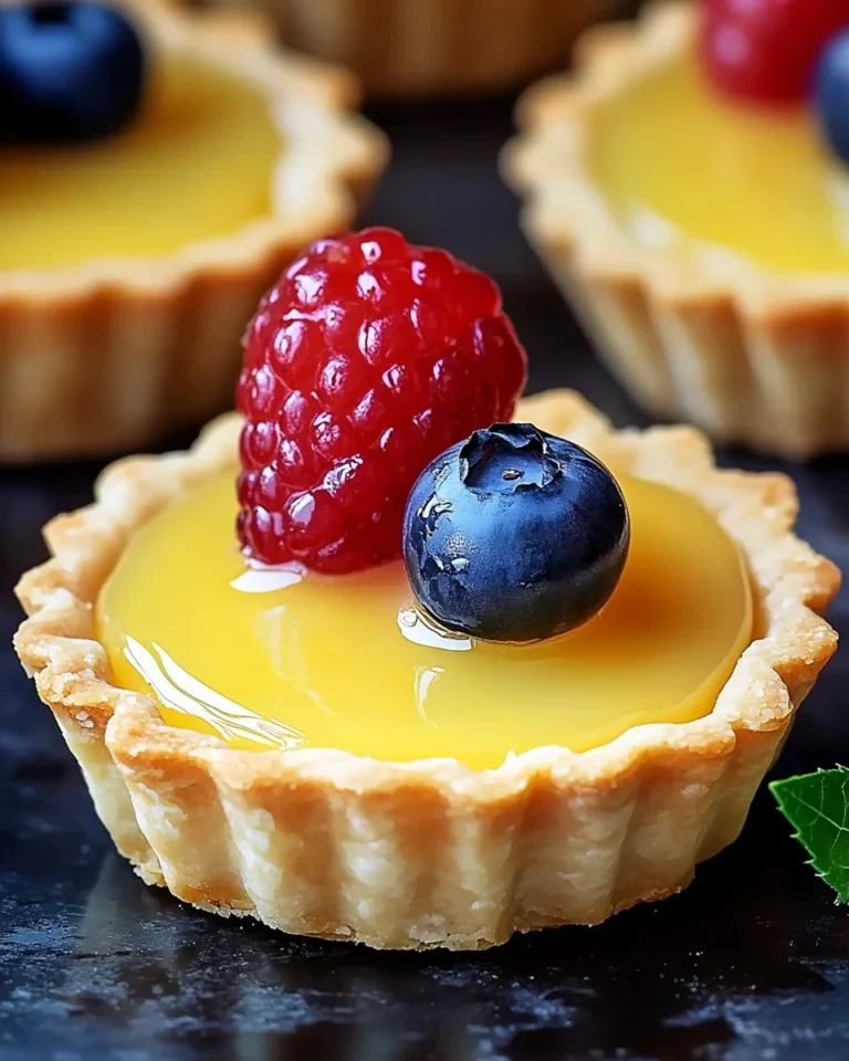 Mini Tarts with Lemon Curd
