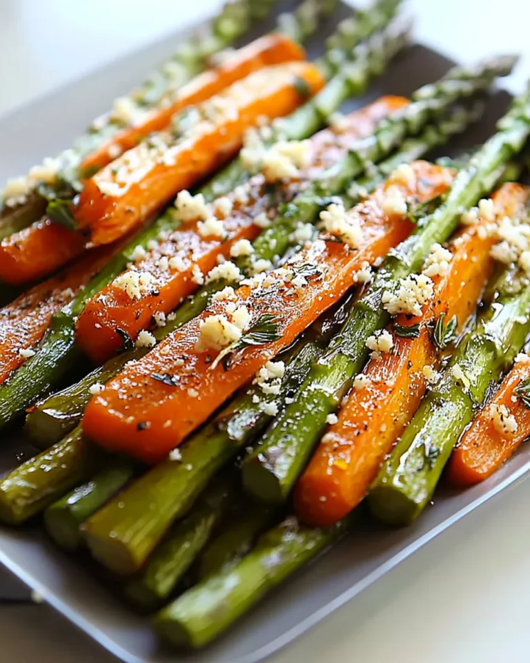 Roasted Asparagus and Carrots
