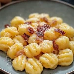 Simple Gnocchi Carbonara