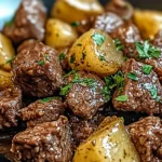Slow Cooker Garlic Butter Beef