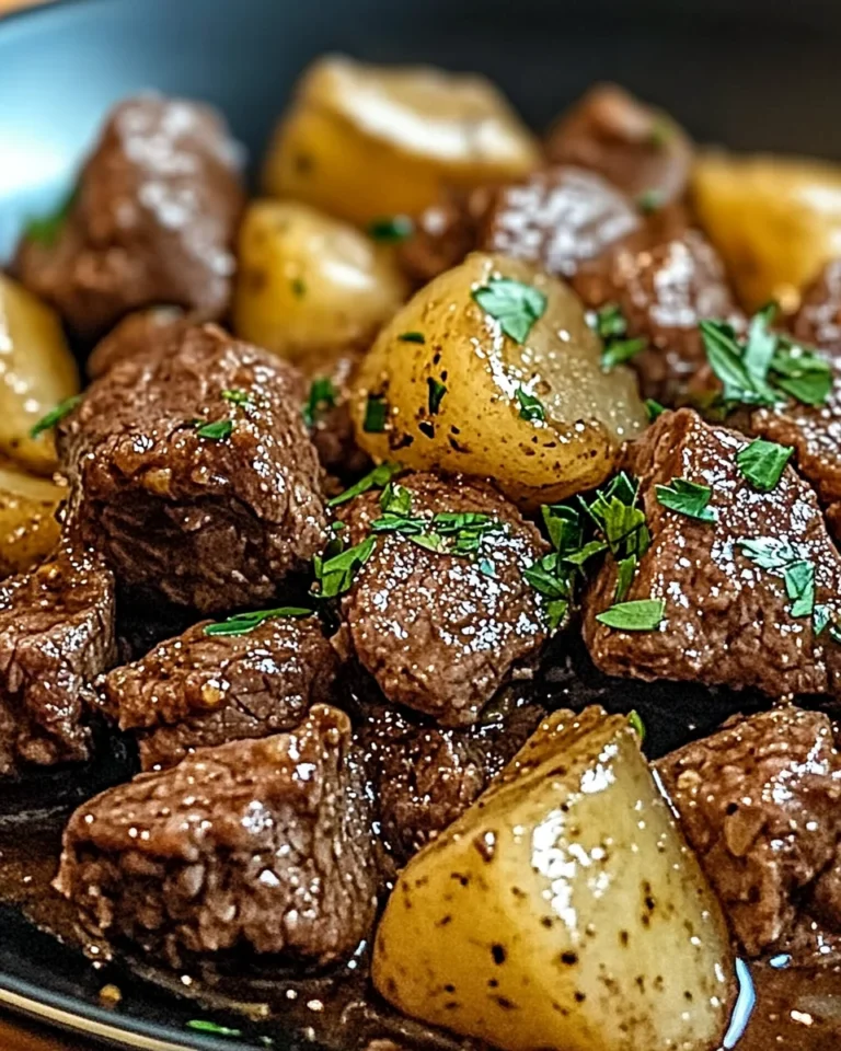Slow Cooker Garlic Butter Beef