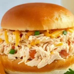 Slow Cooker Ranch Sandwiches