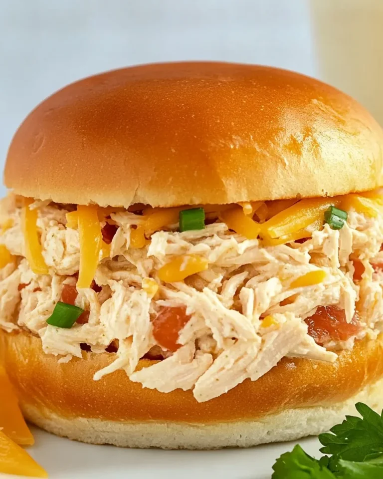 Slow Cooker Ranch Sandwiches