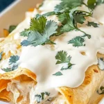 Sour Cream Chicken Enchiladas