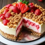 Strawberry Crunch Cheesecake