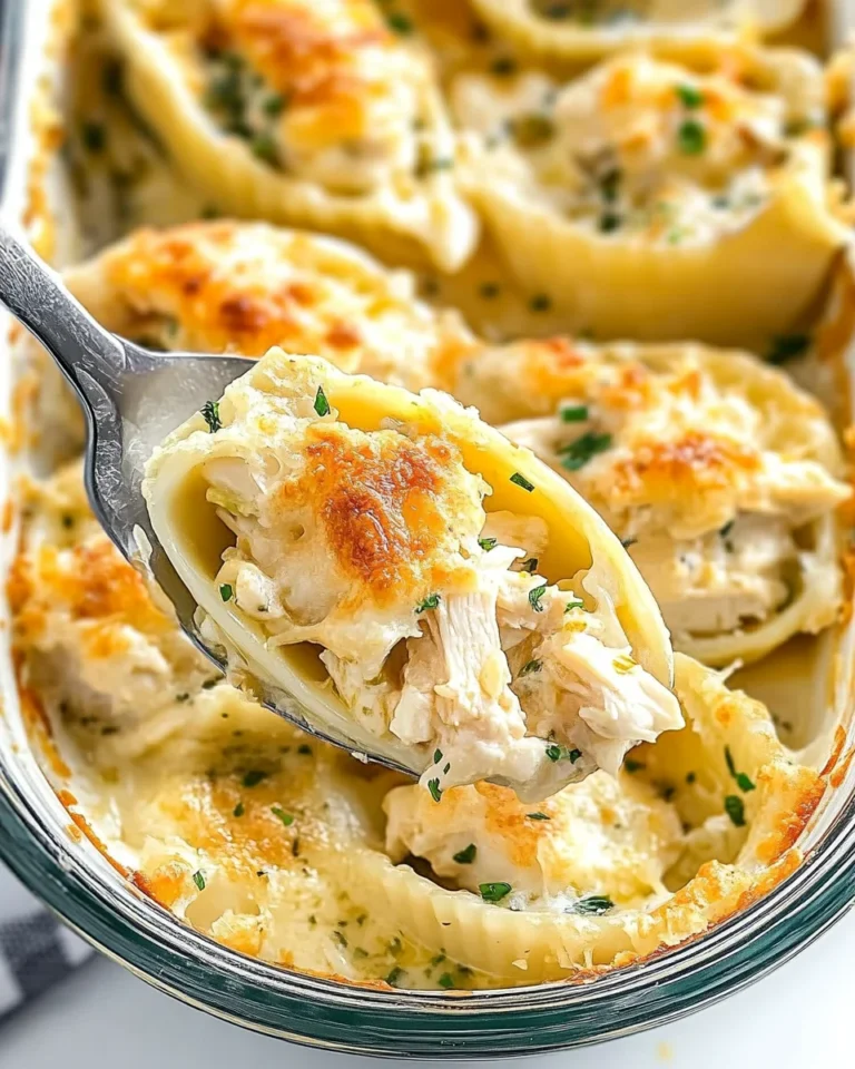 Stuffed Chicken Scampi Shells