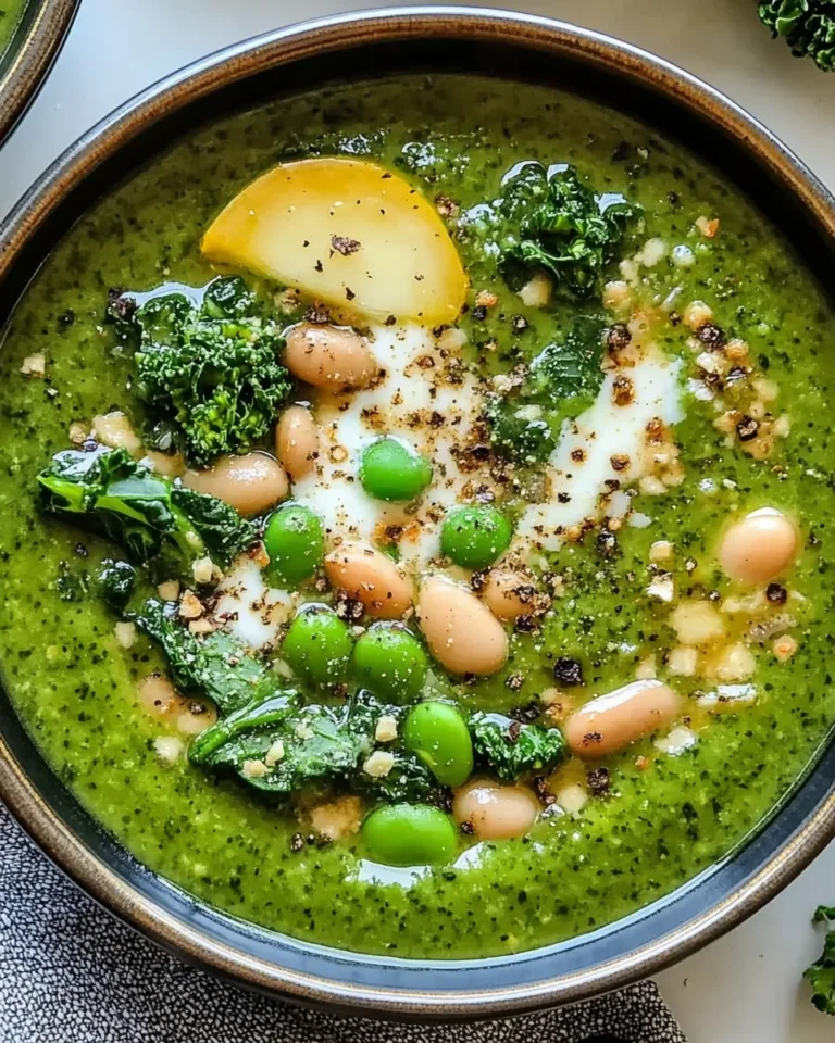 Super Greens and Beans Soup