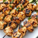Sweet and Spicy Chicken Skewers