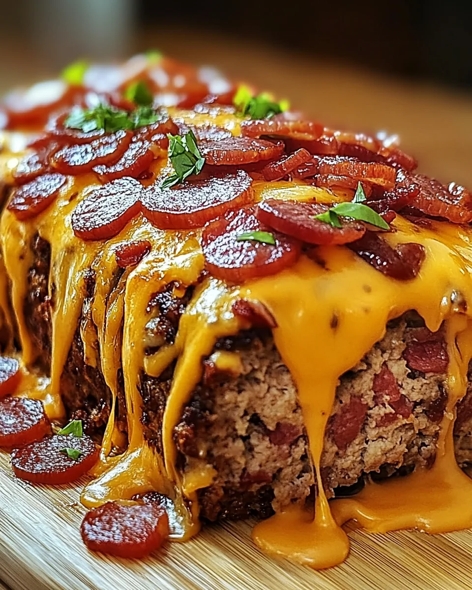 Turkey Turkey Bacon Cheeseburger Meatloaf Delight
