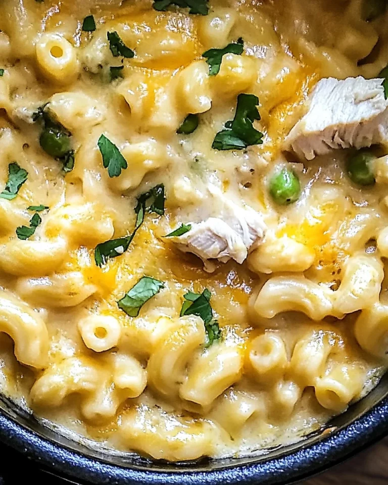 White Chicken Chili Mac & Cheese