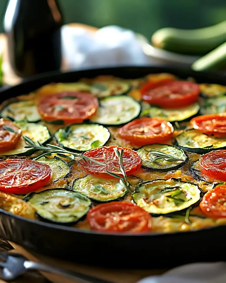 Zucchini and Tomato Frittata