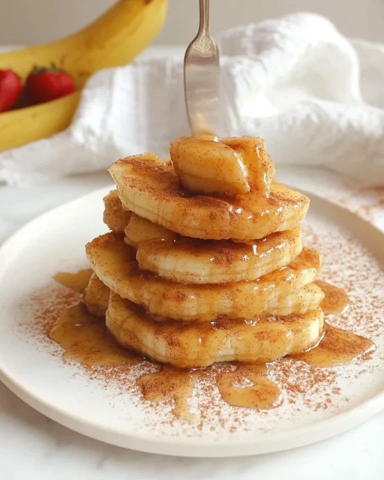 Cinnamon Baked Bananas