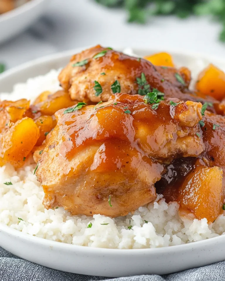 Crockpot Apricot Chicken