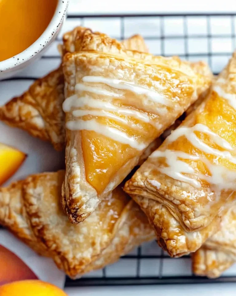 Easy Peach Turnovers
