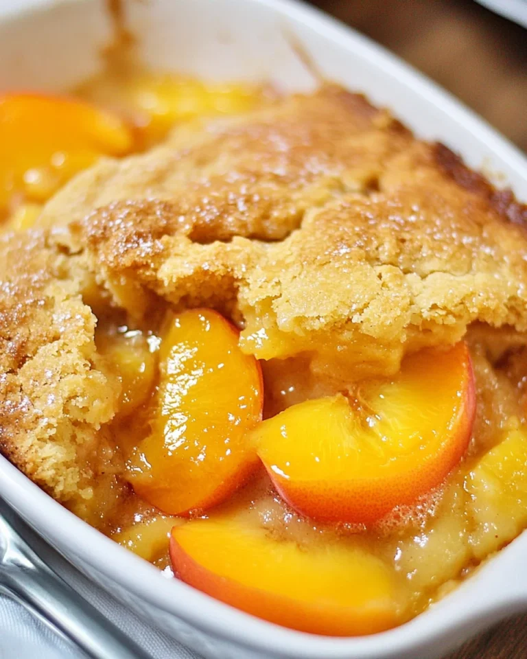 Georgia Peach Cobbler