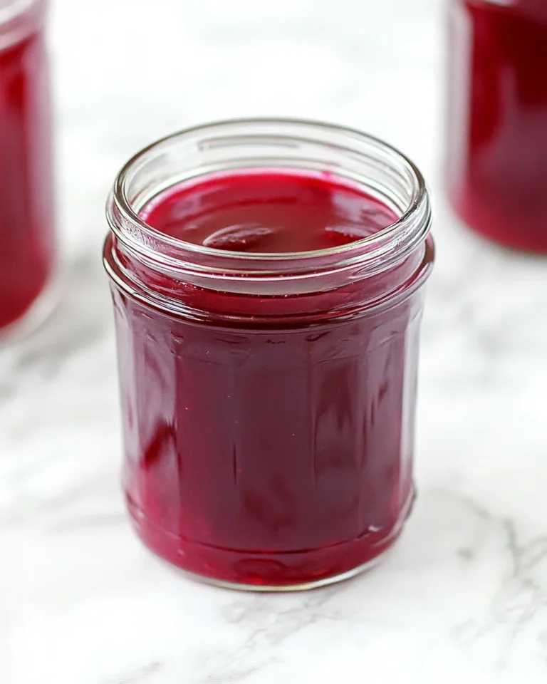 Homemade Plum Jelly