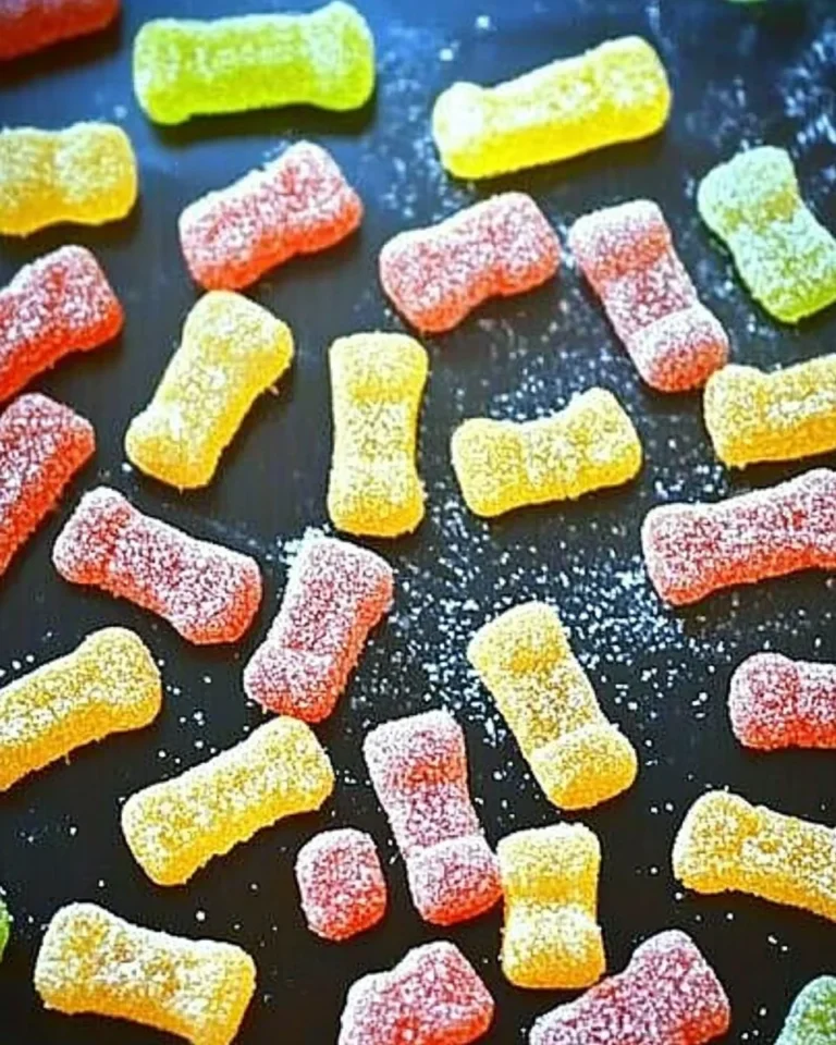 Homemade Sour Patch kids